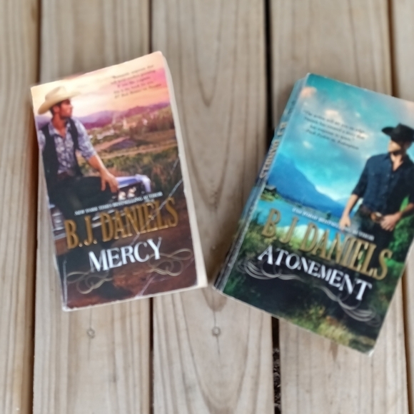 Atonement & Mercy by B.J. Daniels Beartooth Montana Series 2 Books Book Lot - Picture 1 of 1
